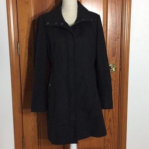 Guess Dark Grey Wool Coat